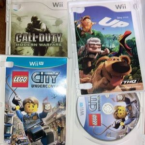Lot of 3 Wii games